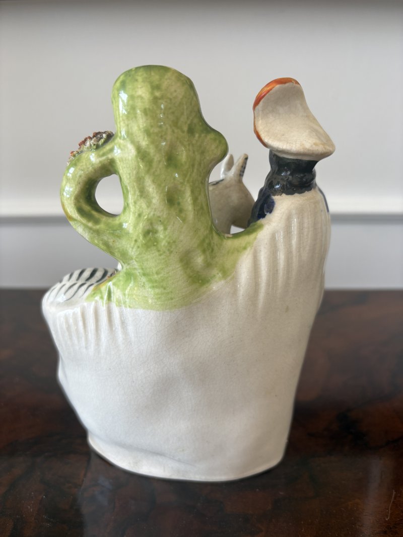 Antique Victorian Staffordshire Flatback Figure - Image 4